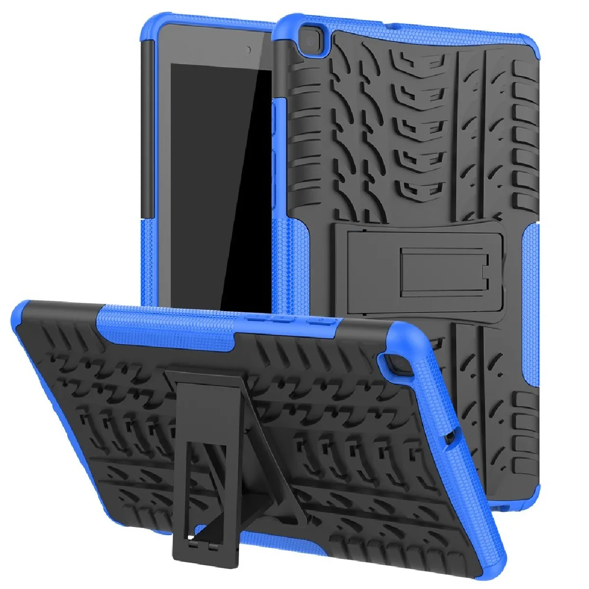Générique Bleu Coque Tablette Avec Béquille Pour Samsung Galaxy Tab A 8.0 Wi-Fi (2019)