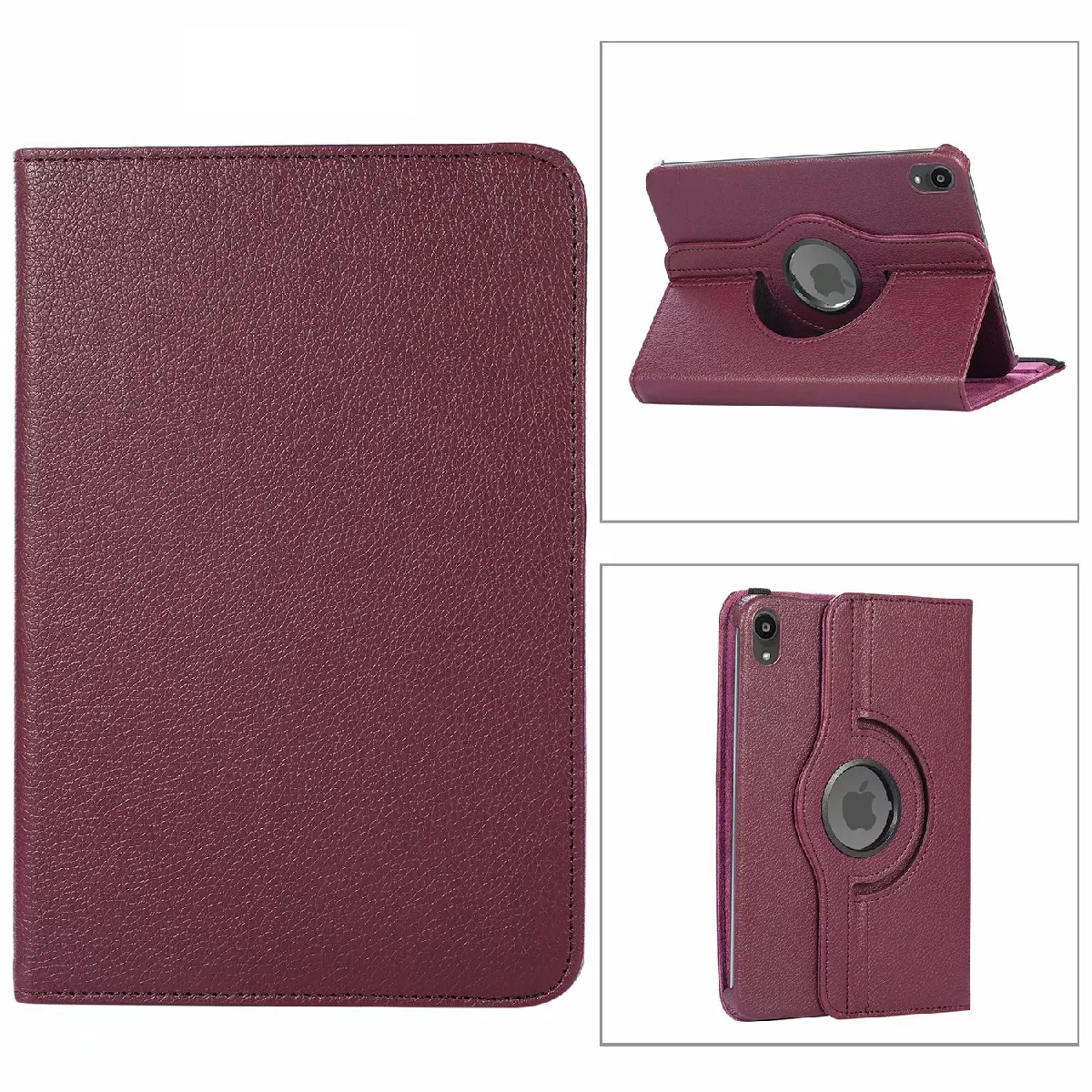 Xeptio Violet Étui Rotatif Pour Apple Ipad Mini 6 2021 - 8,3 Pouces