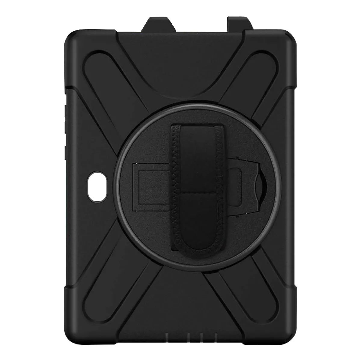 Avizar Noir Coque Hybride Antichoc Pour Samsung Tab Active 4 Pro - 10,1 Pouces