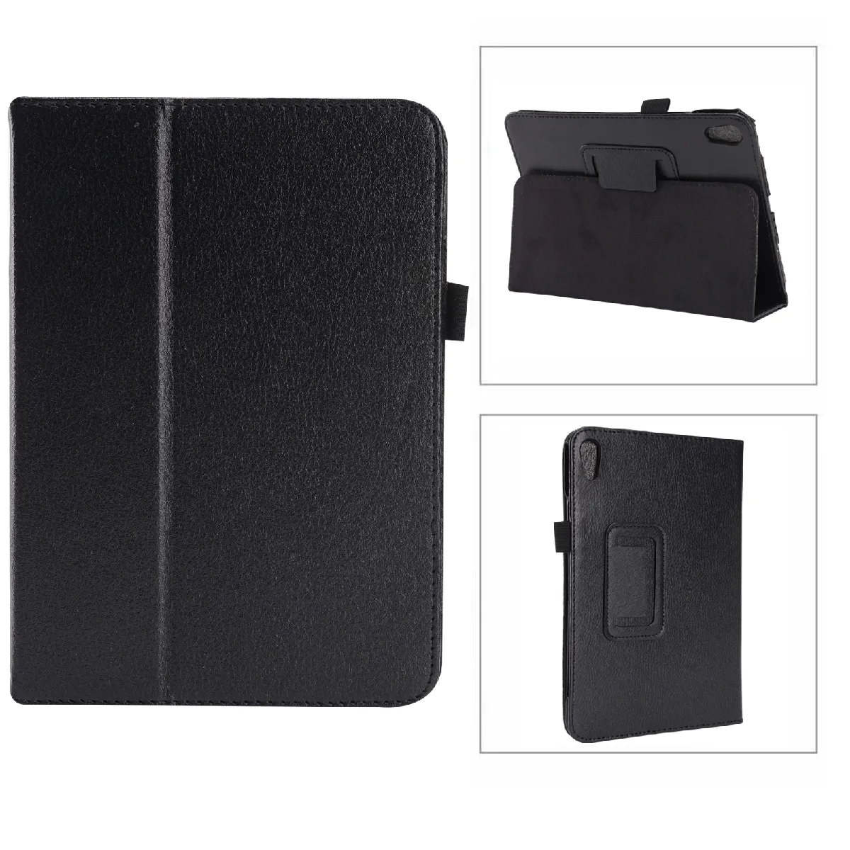 Xeptio Noir Housse Tablette En Similicuir Ultra Slim Pour Apple Ipad Mini 6 2021 - 8,3