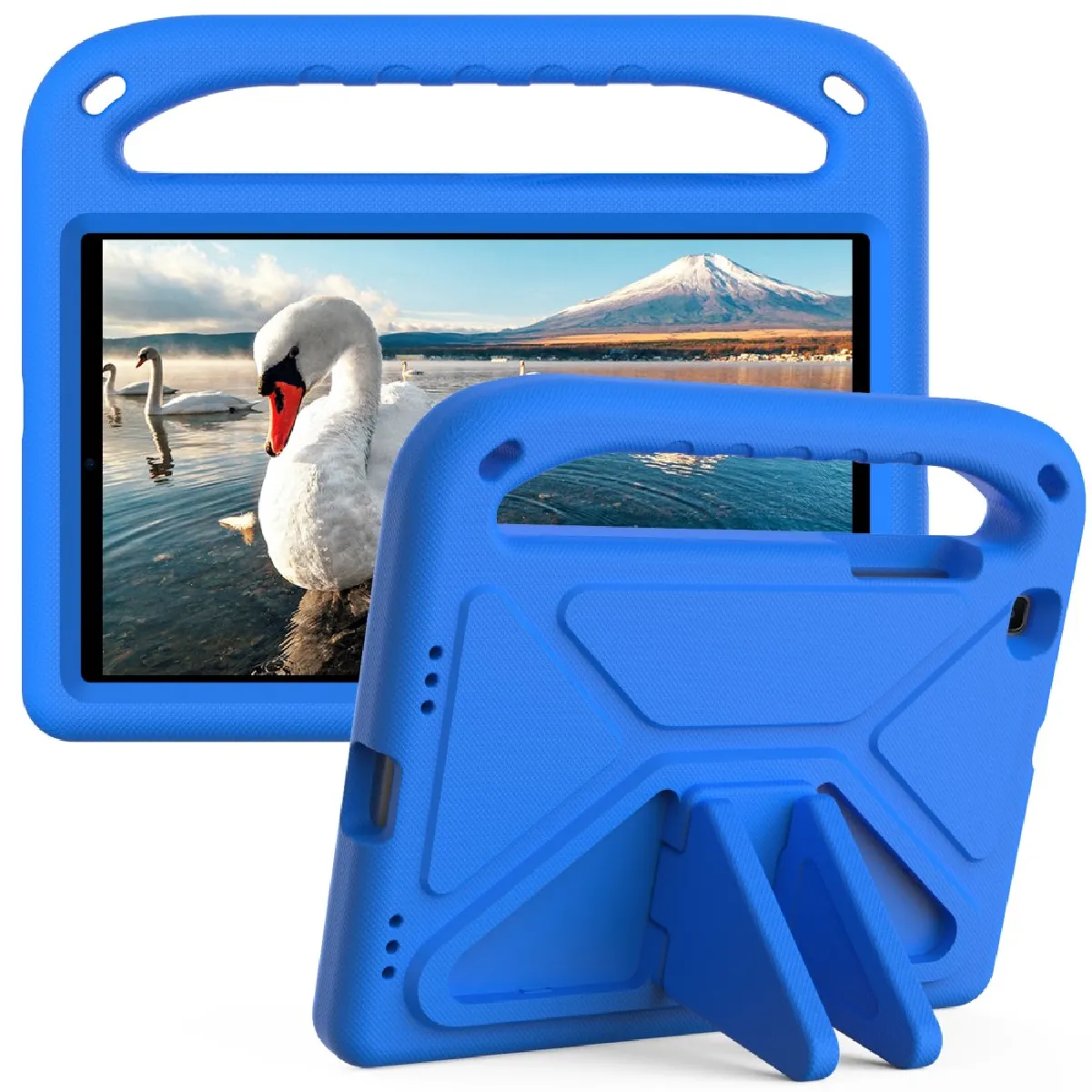 Générique Bleu Coque Tablette Avec Béquille Pour Samsung Galaxy Tab A 8.0 Wi-Fi (2019)