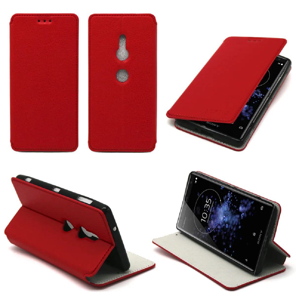Xeptio Rouge Coque Sony Xperia Xz2