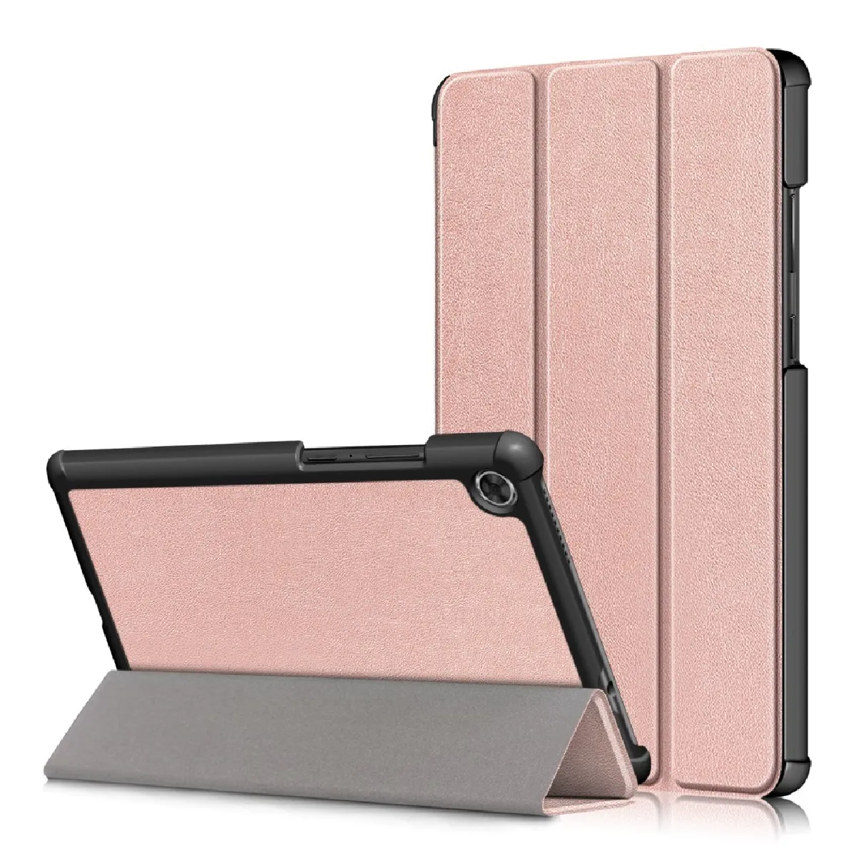 Générique Rose Étui Tablette Avec Support Pliable Pour Lenovo Tab M8 Tb-8505