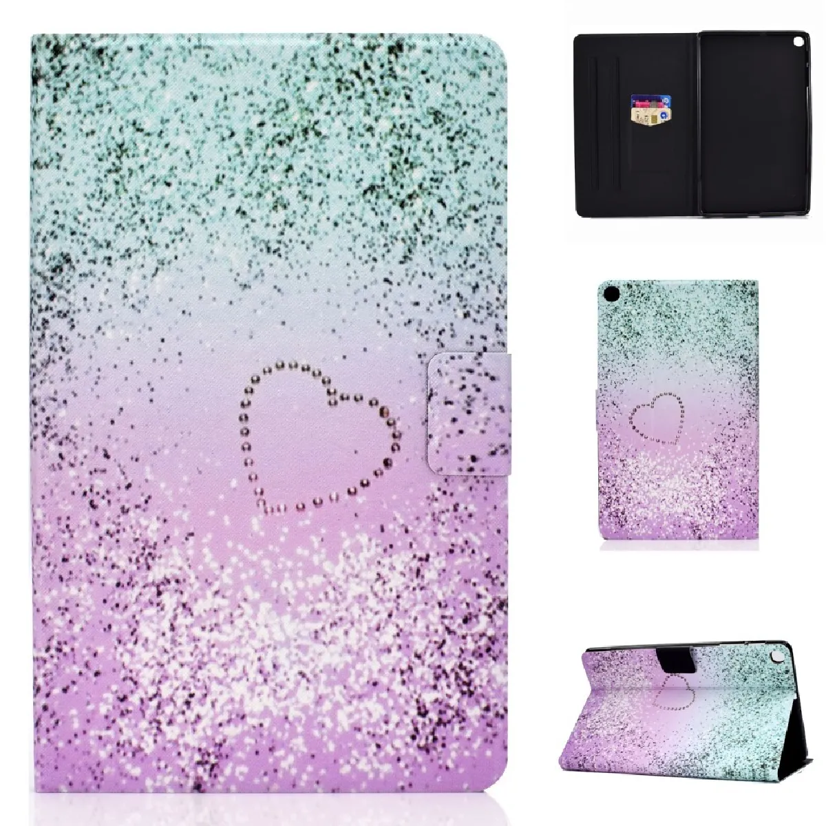 Générique Étui Tablette En Polyuréthane Pour Samsung Galaxy Tab A 10.1 (2019)