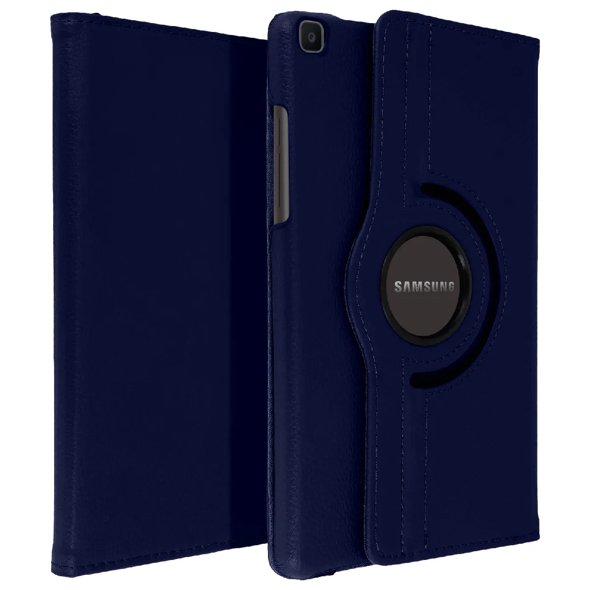 Avizar Étui pour Samsung Galaxy Tab A 8.0 2019 Protection Intégrale Support Rotatif 360° Bleu