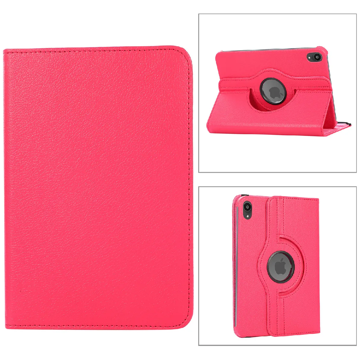 Xeptio Rose Housse Tablette Rotative Pour Apple Ipad Mini 6 2021 - 8,3 Pouces