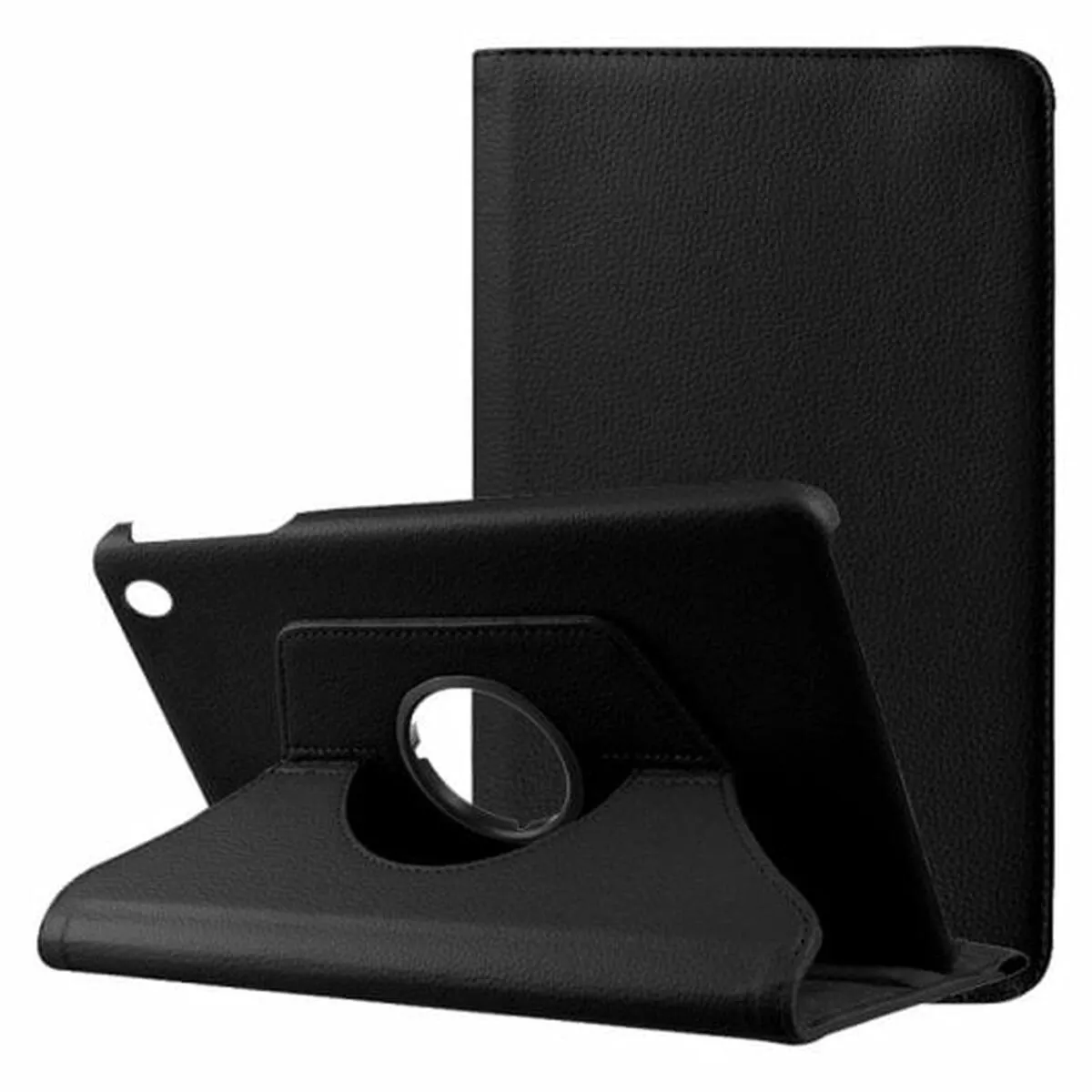 Cool Housse tablette en similicuir pour Samsung Galaxy Tab A9+ - Noir