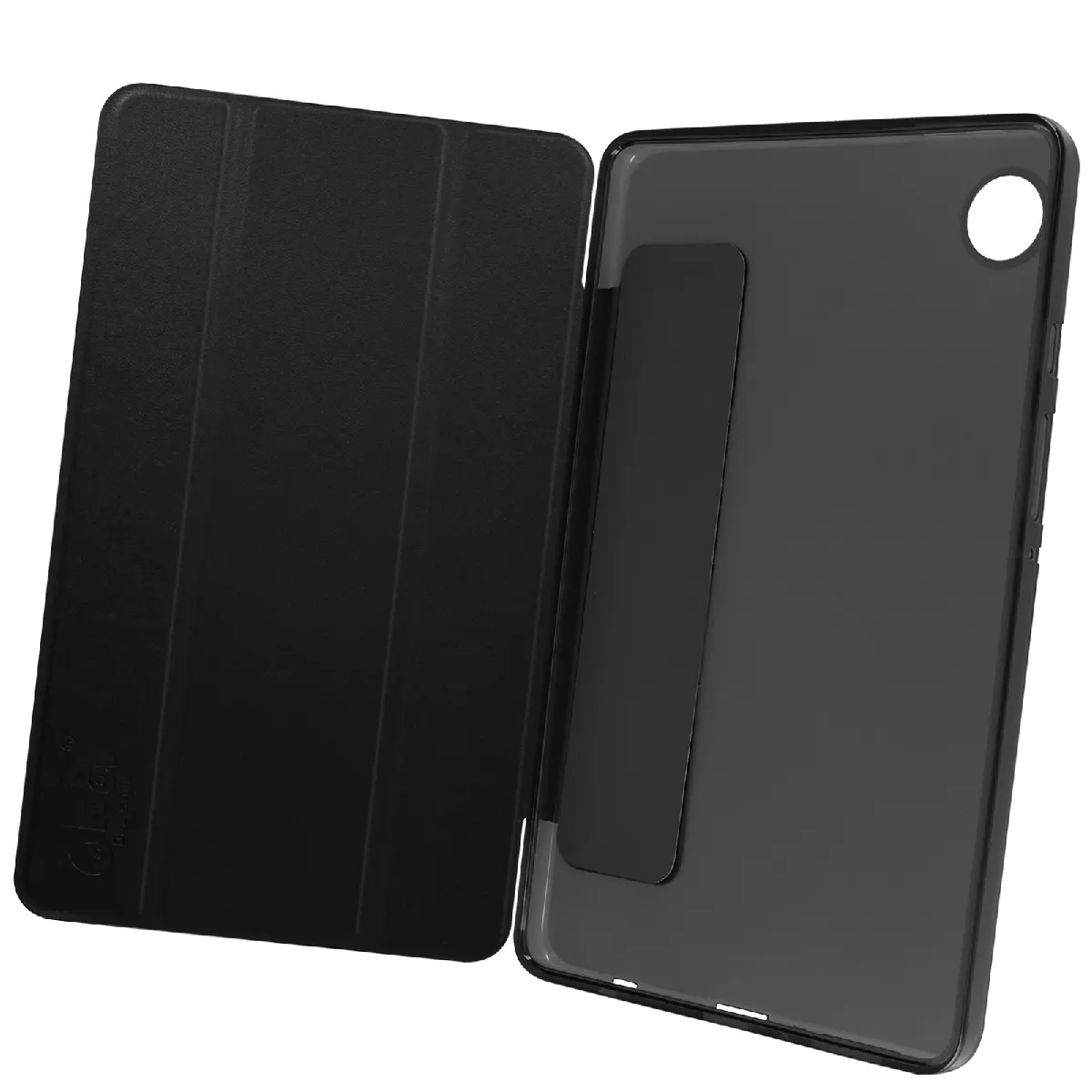 Avizar Noir Étui Pour Samsung Tab A9 Clapet Support Trois Volets Mise En Veille