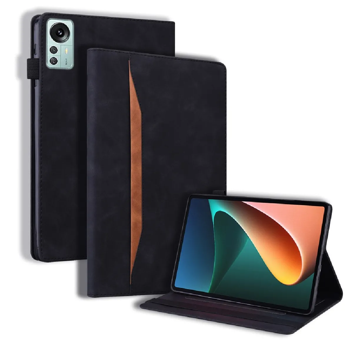 Générique Étui Tablette Avec Support Intégré Pour Xiaomi Pad 5 Pro 12.4 (2022)