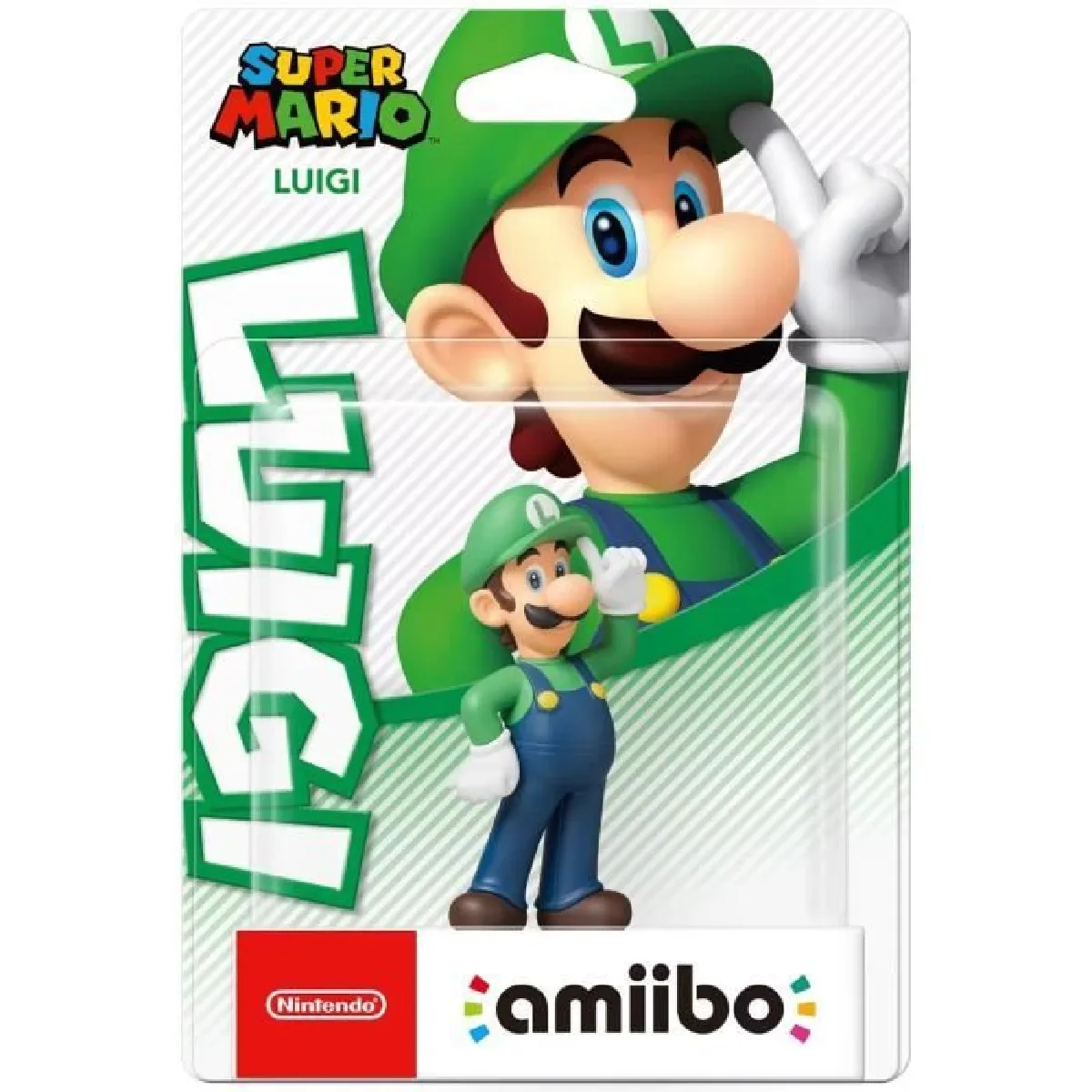 Figurine Amiibo Luigi N°15 • Collection Super Smash Bros. - vue 3