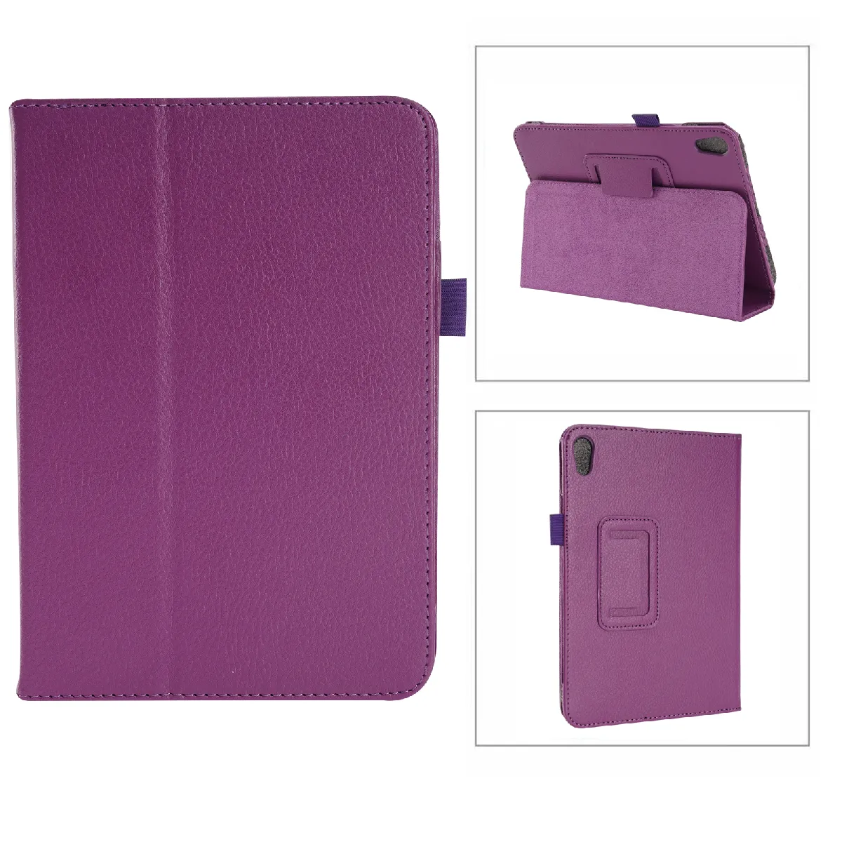 Xeptio Violet Étui Tablette Similicuir Ultra Slim Pour Apple Ipad Mini 6 (2021) - 8,3"