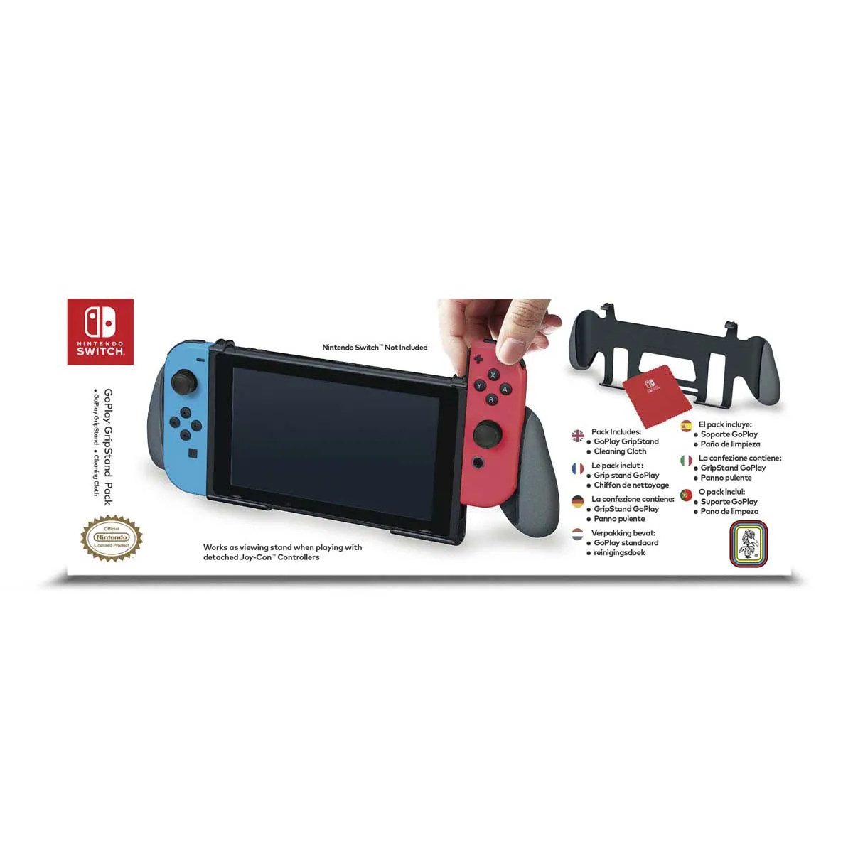 Bigben Noir Grip Pour Nintendo Switch