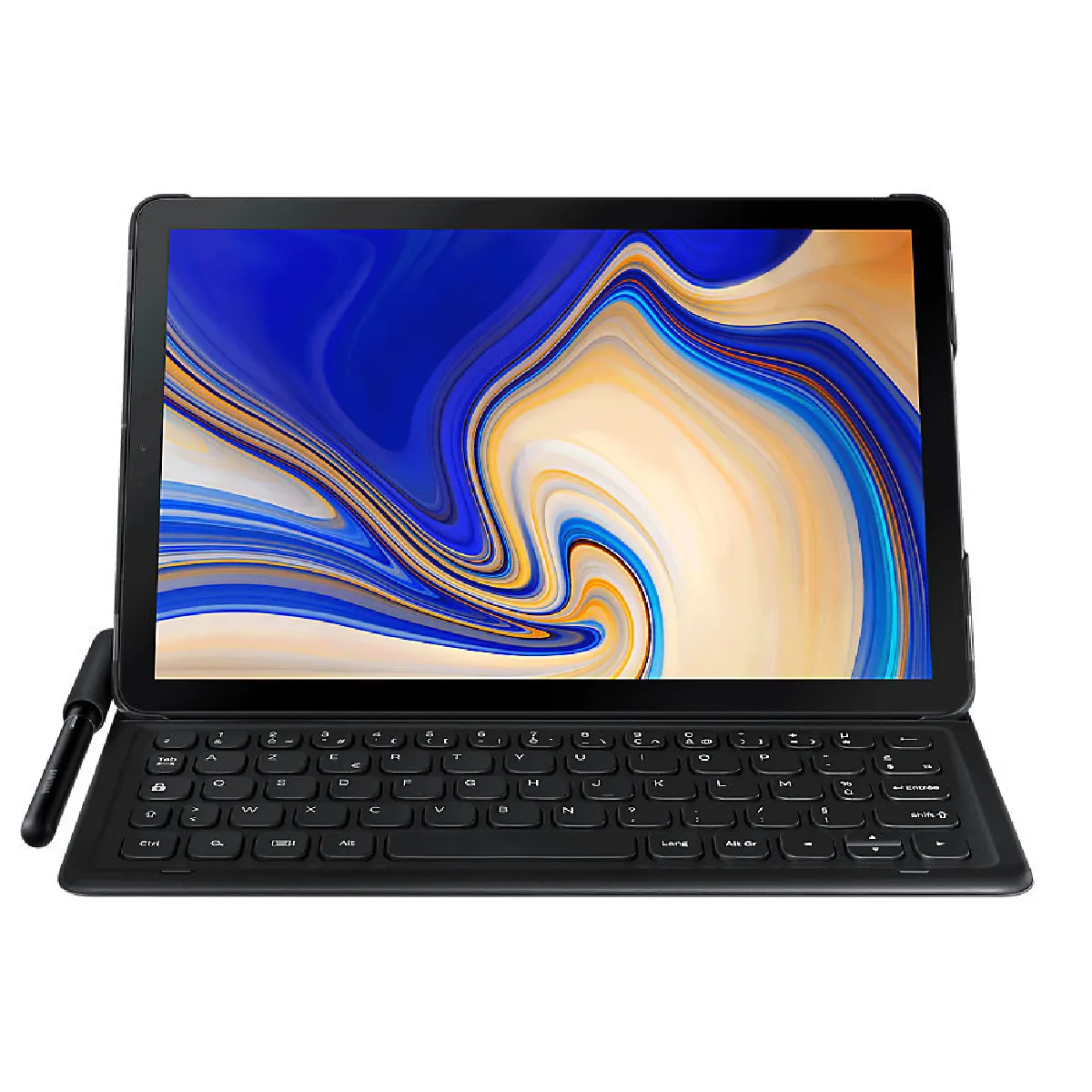 HousseClavier SAMSUNG Porte livres Style pour Tablette Résistant aux Chocs AZERTY