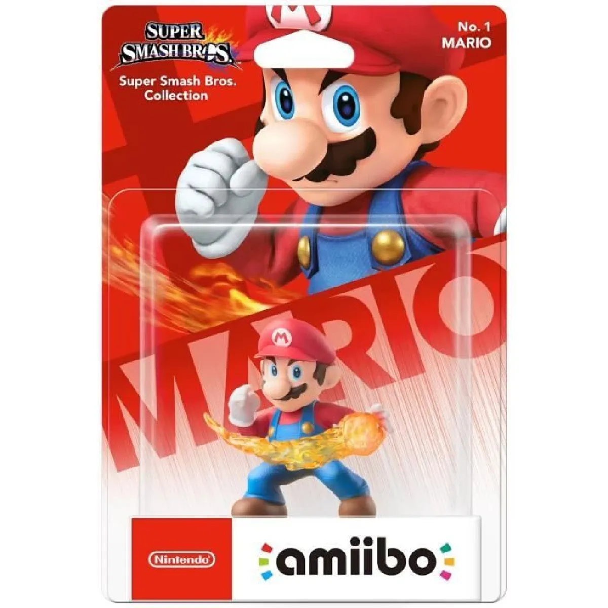 Figurine Amiibo Mario Super Smash Bros. NINTENDO - vue 10