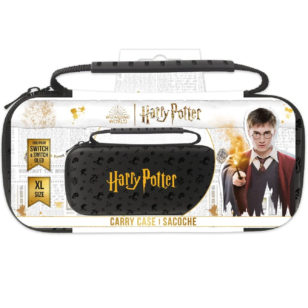 Bigbuy Noir Housse De Protection Harry Potter Pour Nintendo Switch Lite