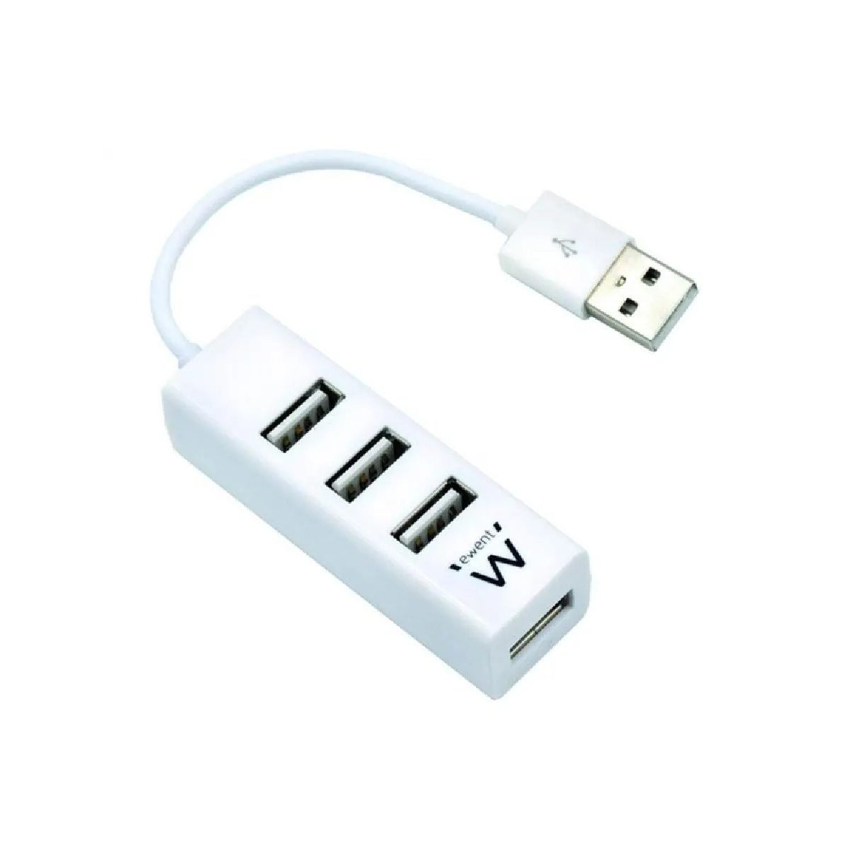 Ewent Mini-Hub 4 Ports USB 2.0 Blanc - Image 3