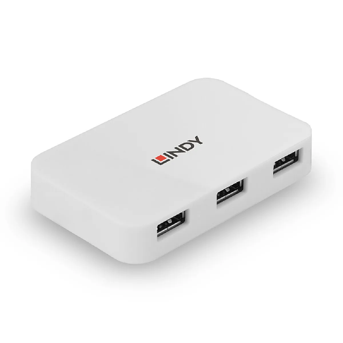 Hub USB Lindy 43143 4 Ports USB 3.2 Gen 1 Type-A 5000 Mbit/s Blanc Plug&Play - Image 3
