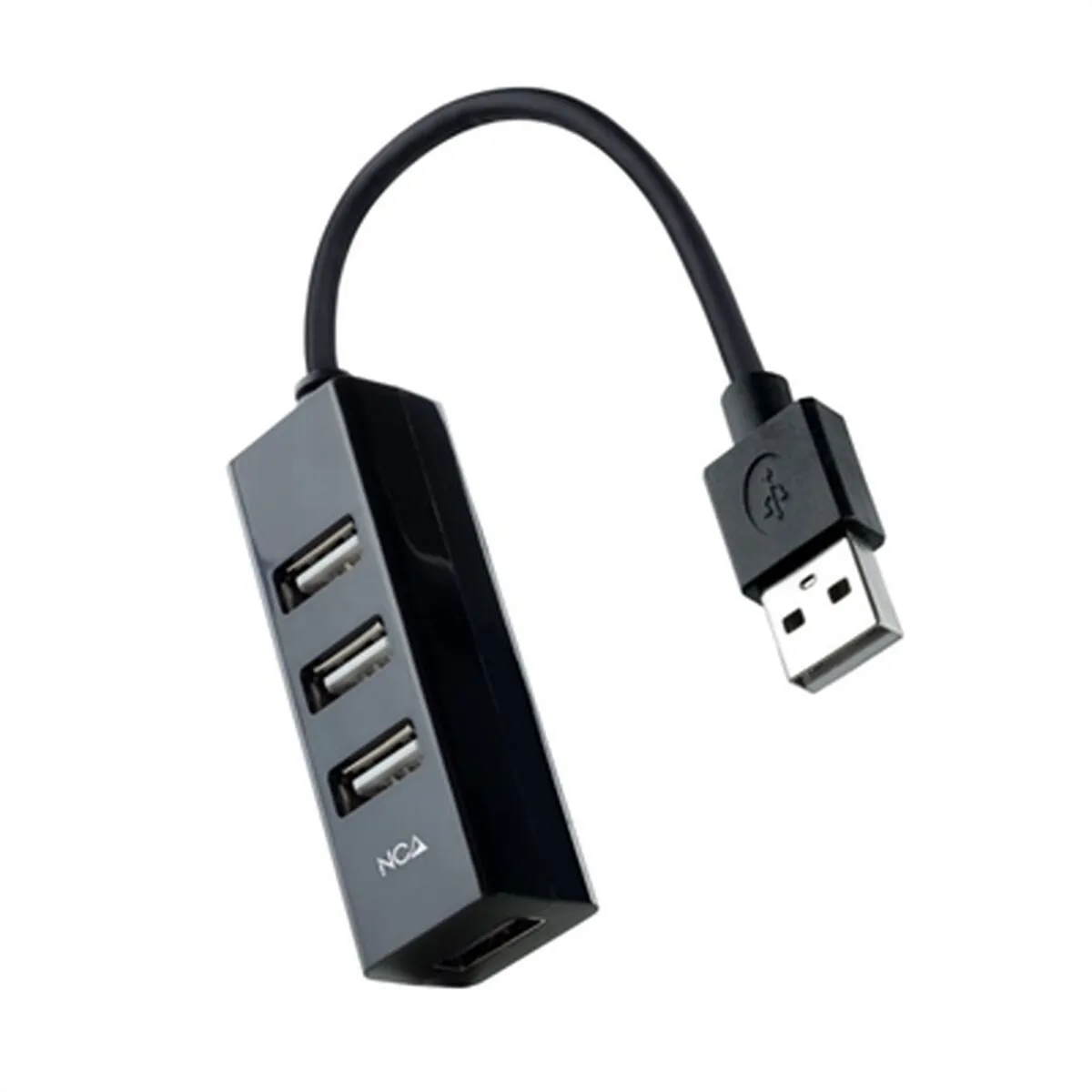Nanocable Noir 10.16.4404 Hub & Concentrateur Usb 2.0 - Neuf - Image 3