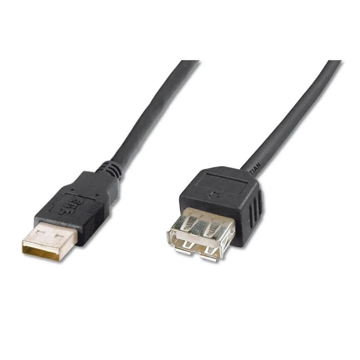 2direct - Rallonge USB 2.0 - Câble USB Mâle vers Femelle - 2m - Gris - Image 3