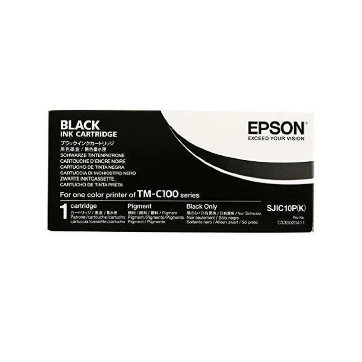 Cartouche Epson Cartucho SJIC10P K - vue 2