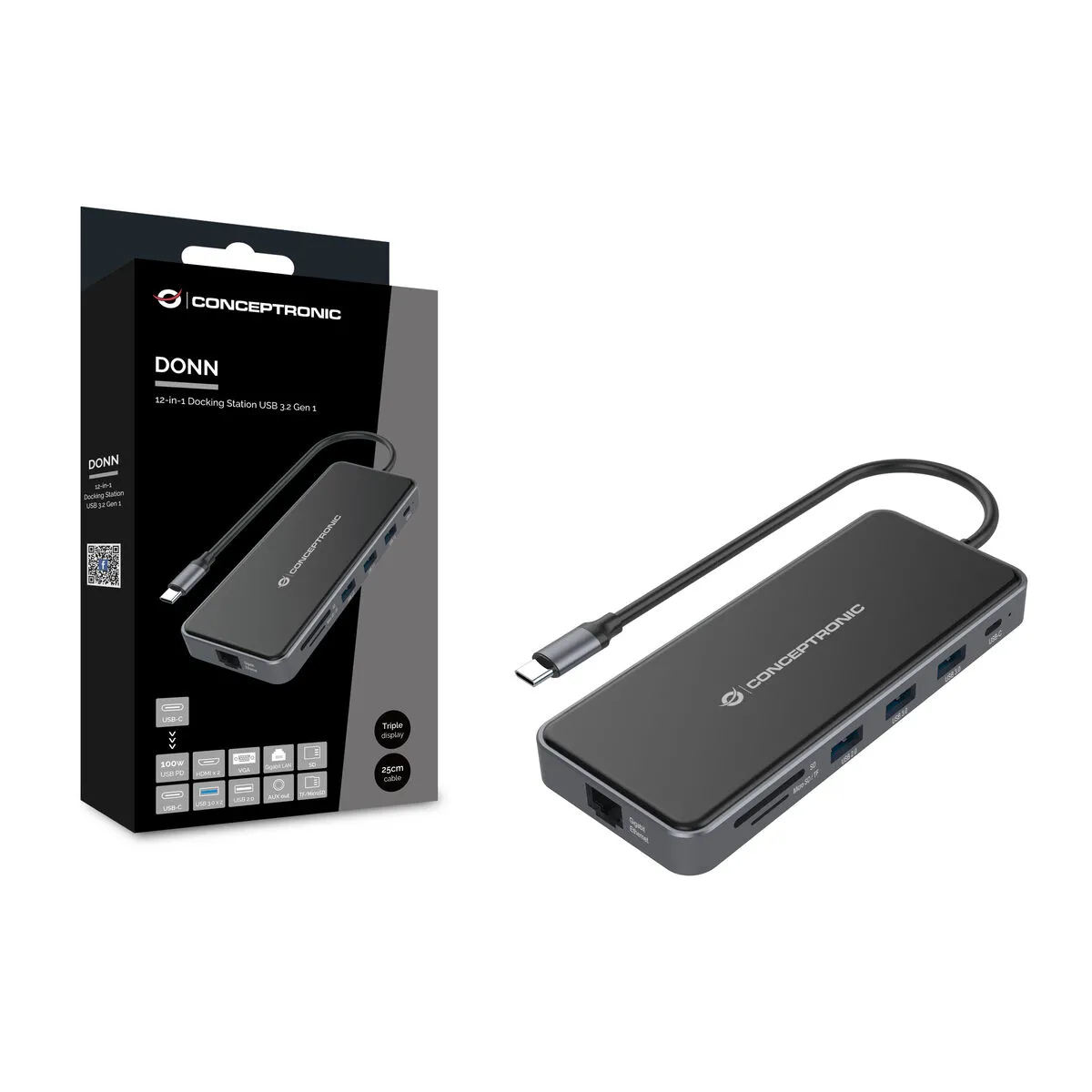 Conceptronic Hub Usb-C Multiport