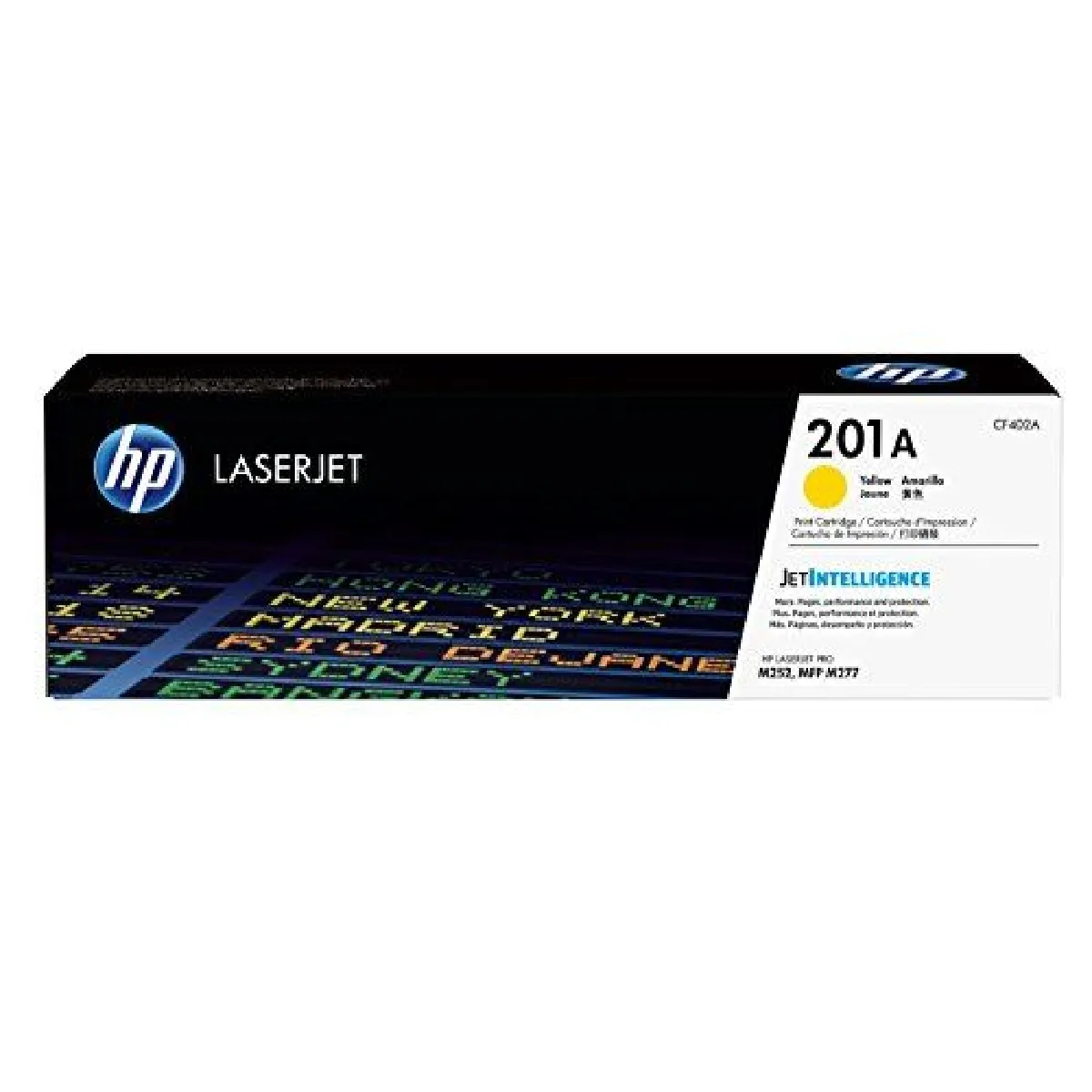 HP Toner Jaune 201A Authentique