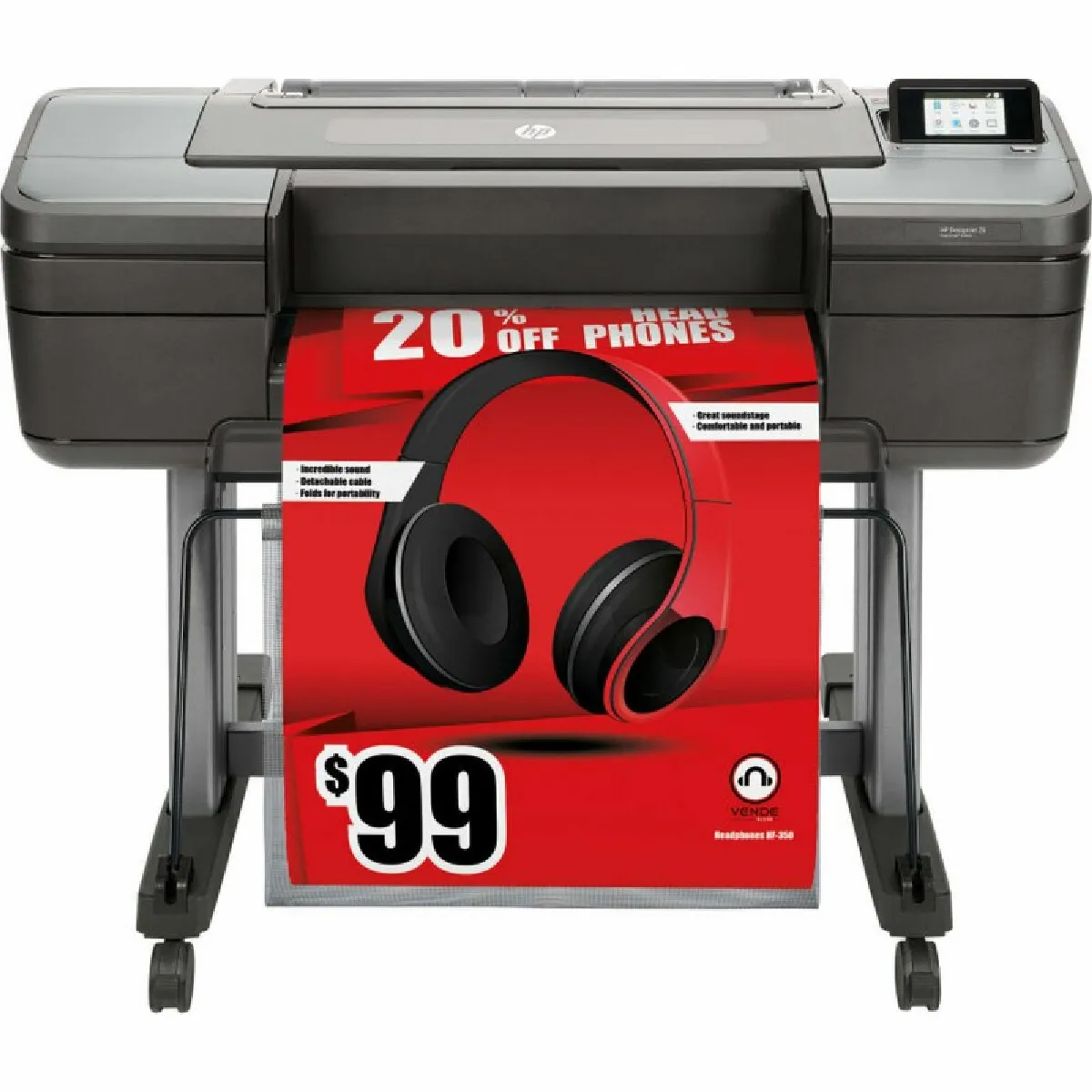 HP DesignJet Z6 24inch PostScript Printer - vue 1