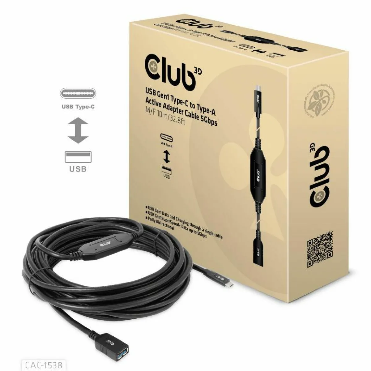 Club 3D Hub Usb C