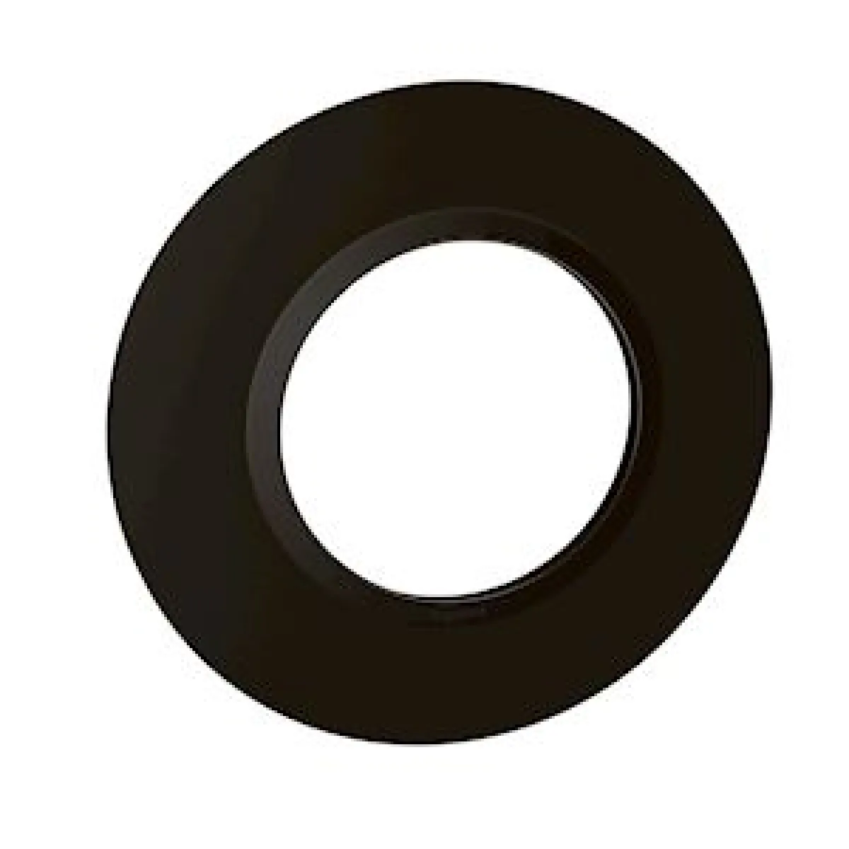 Legrand Autre - Plaque De Finition Ronde 1 Poste - Dooxie Finition Noir Velours - Image 3