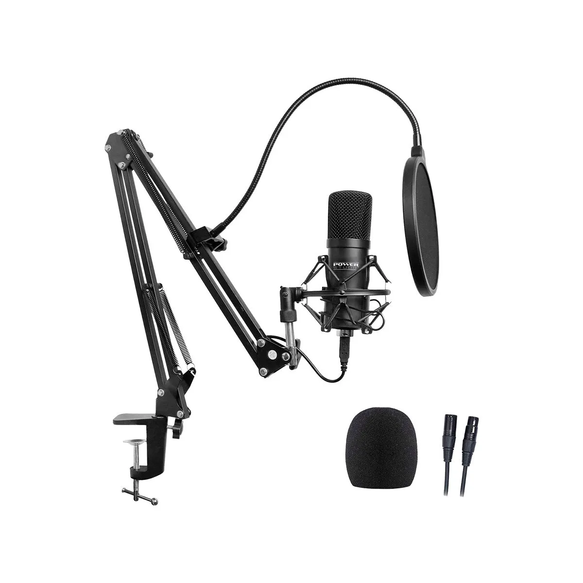 Generique Power Studio Vibe B1 Bundle Xlr - Pack Micro Xlr + Stand + Accessoires - Image 2