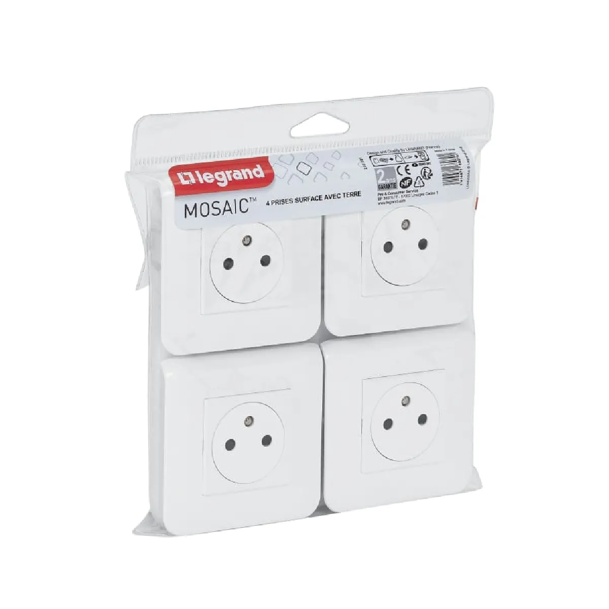 Legrand Blanc Mosaic