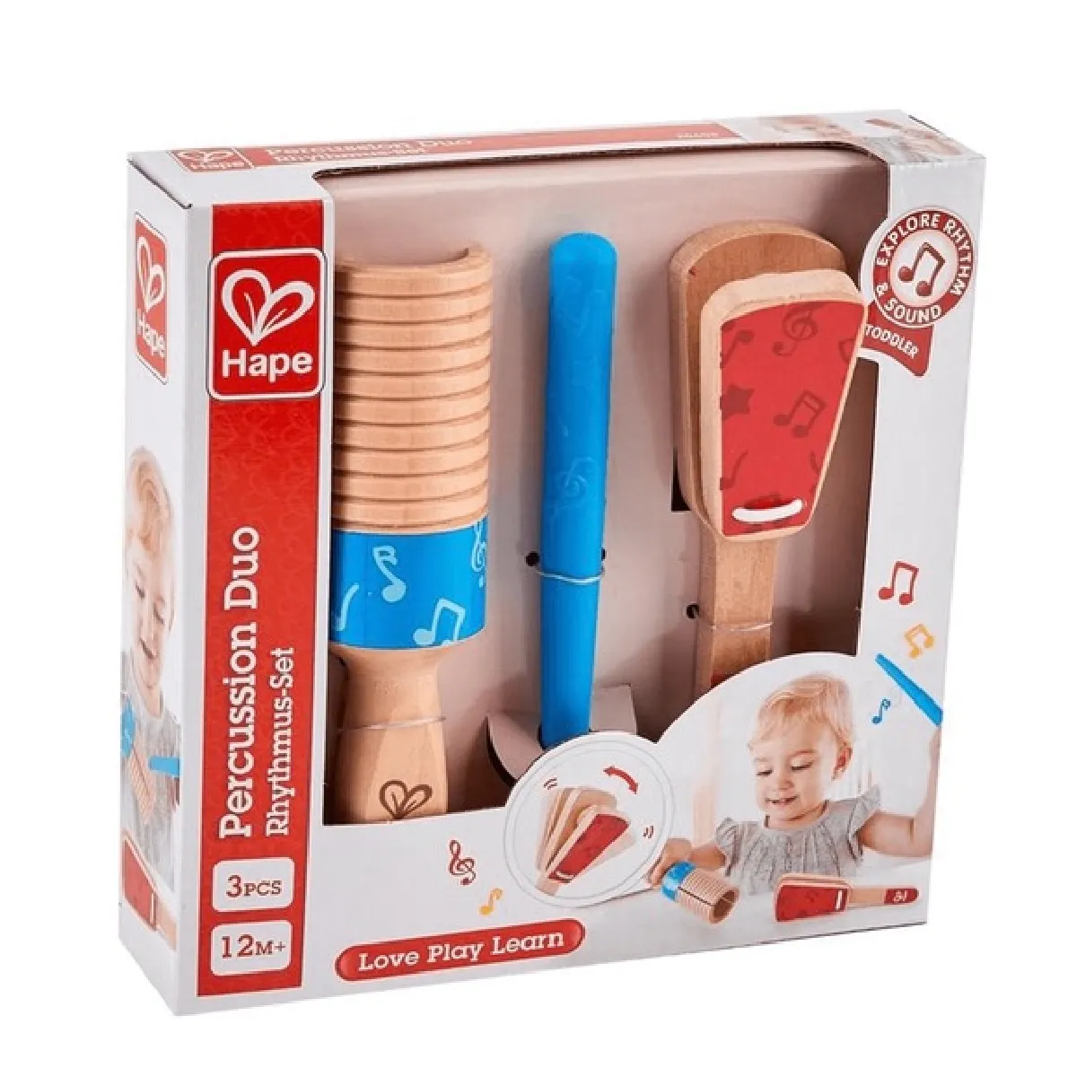 HAPE  Hochets Duo de percussions