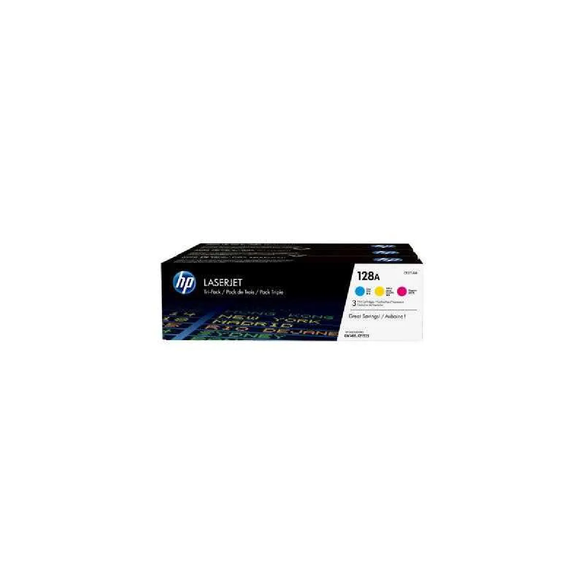 HP Toner Tricolore 305 - vue 1