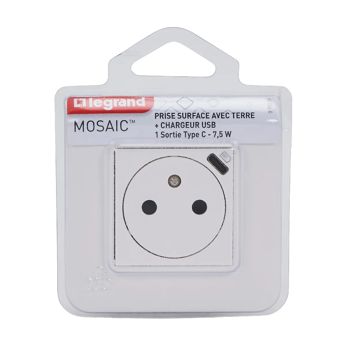 Legrand Blanc Mosaic Usb Type-C