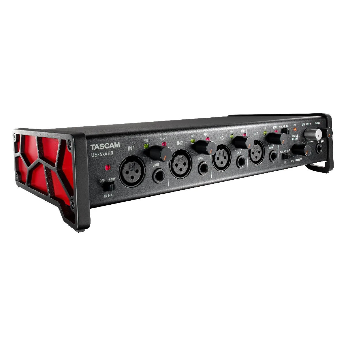Tascam Us-4X4hr - Interface Audio Usb, 4 Entrées 4 Sorties - Image 3