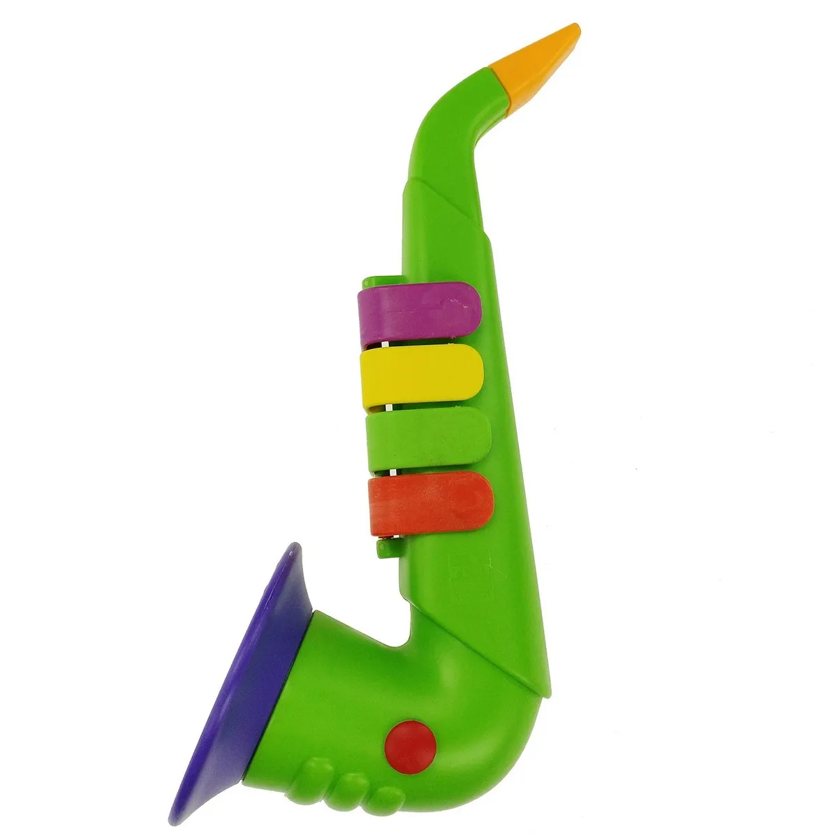 Yunseity Jouet de Saxophone pour Enfants, Mini Instrument de Musique avec 8 Touches Codées par Couleur pour Un Son Réel, Cadeau de Jeu éducatif en Plastique Non Toxique en Couleurs Or ou Argent