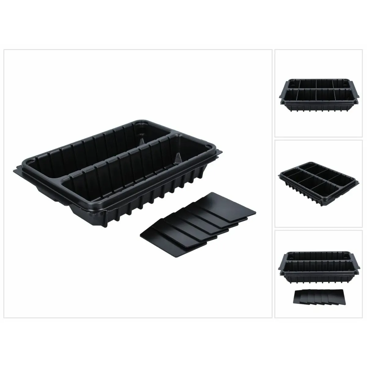 Makita Bac diviseur à 3 compartiments