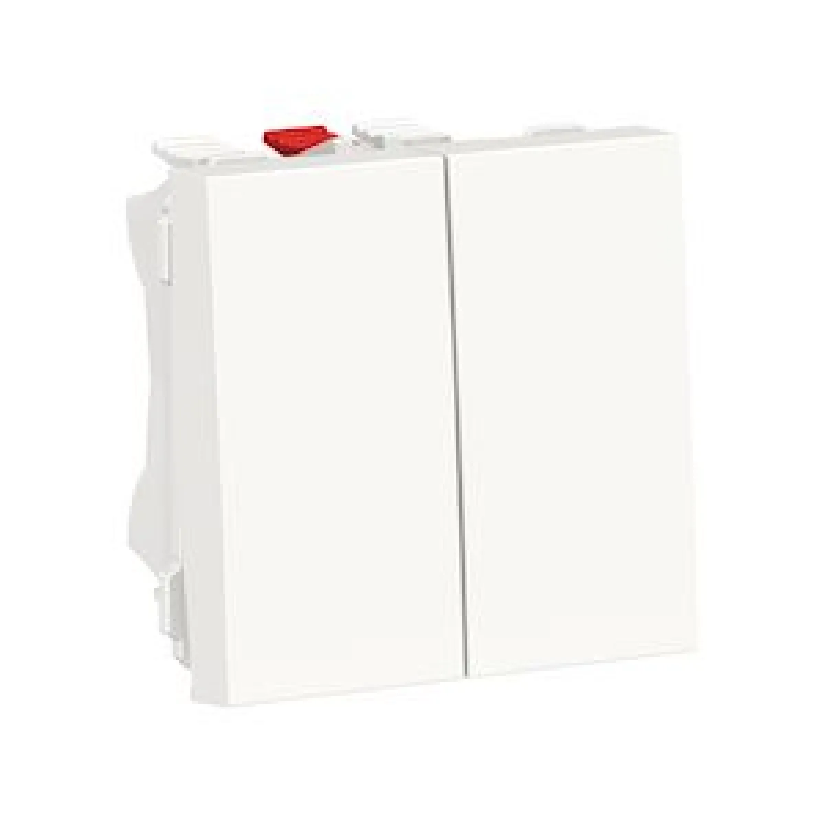 Schneider Electric Blanc Double Va-Et-Vient Unica - 2 Modules - 10Ax - Image 3
