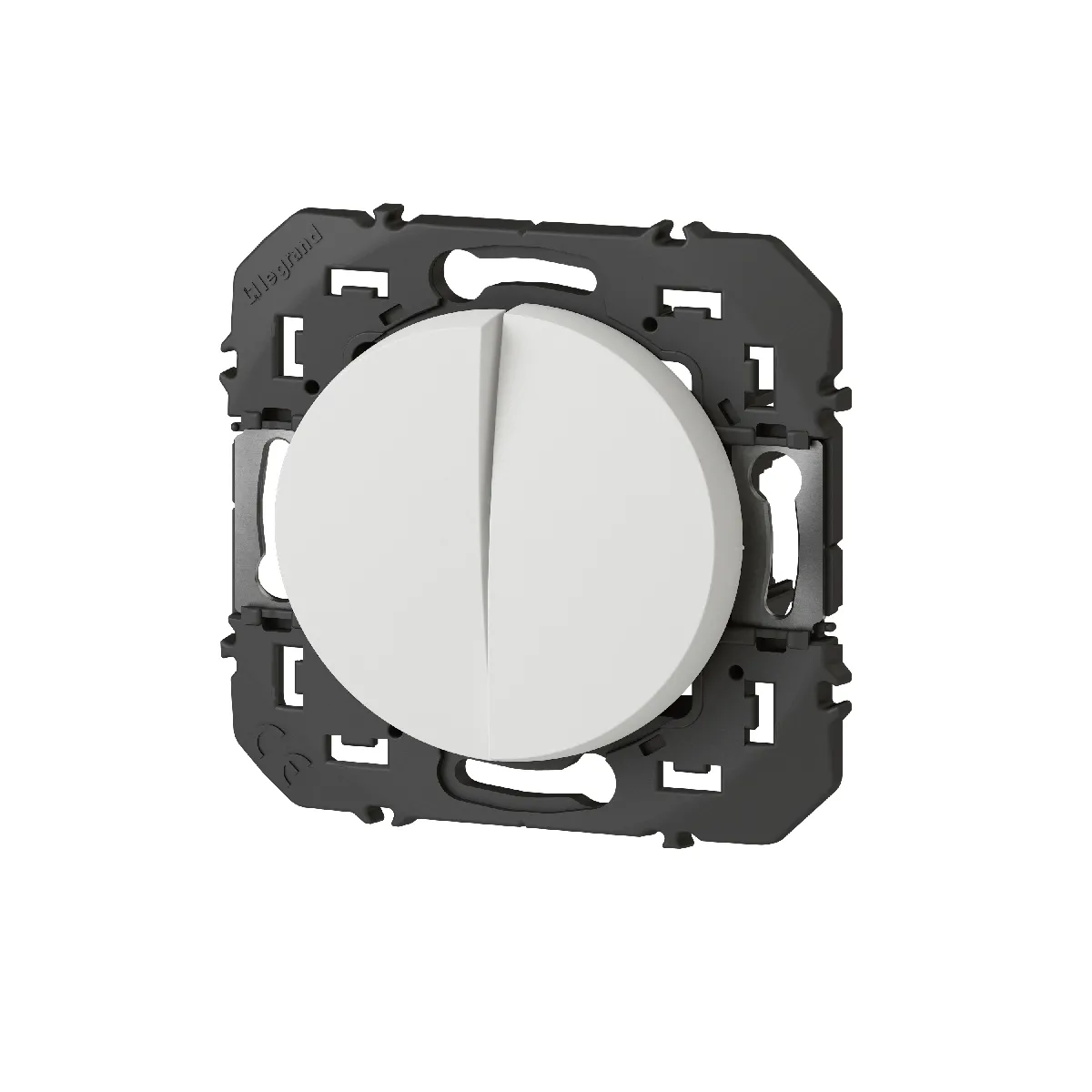 Legrand Blanc Dooxie Double Poussoir