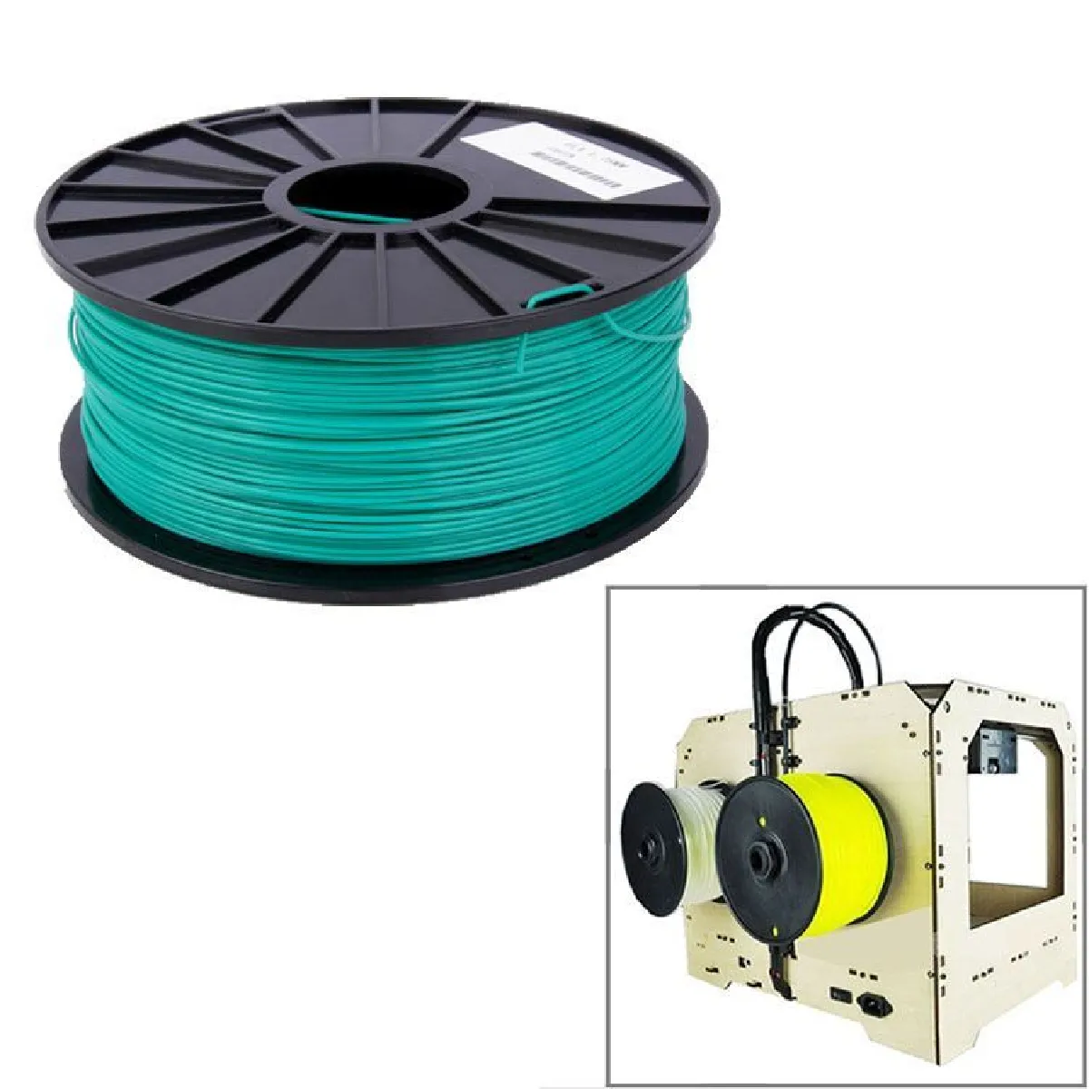 Yonis Vert Bobine Filament 3D Pla