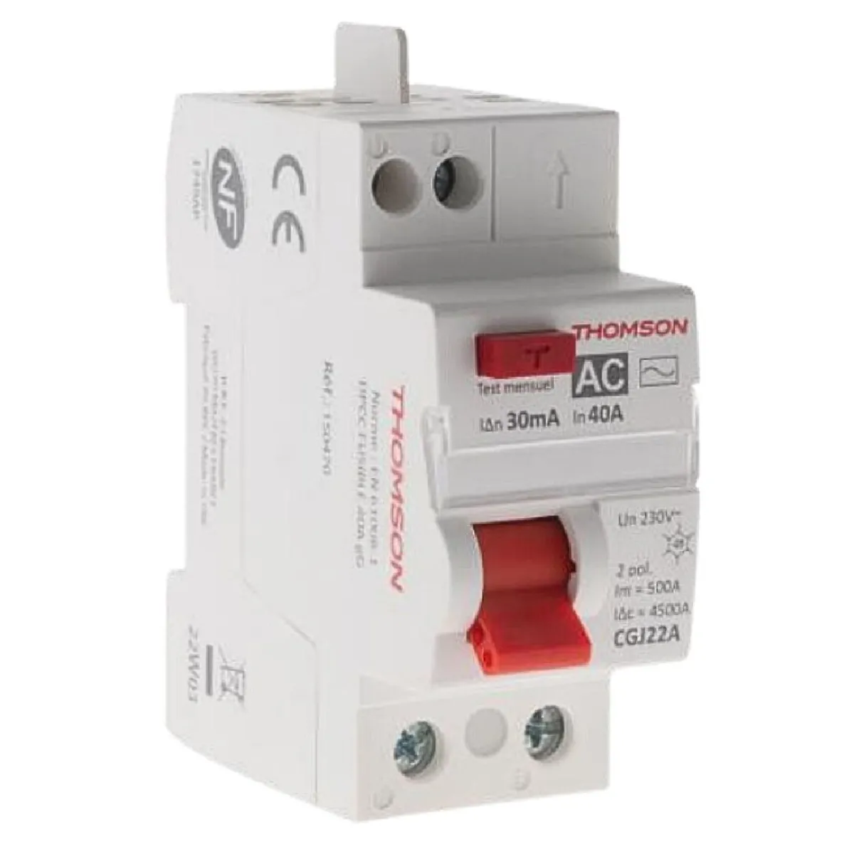 Thomson Interrupteur Différentiel Type AC - vue 3