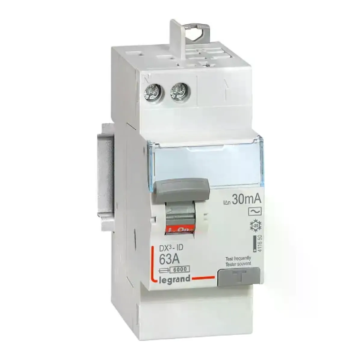 LEGRAND - Interrupteur différentiel DX³-ID - 2P 63A 30mA - 2 modules - Image 2