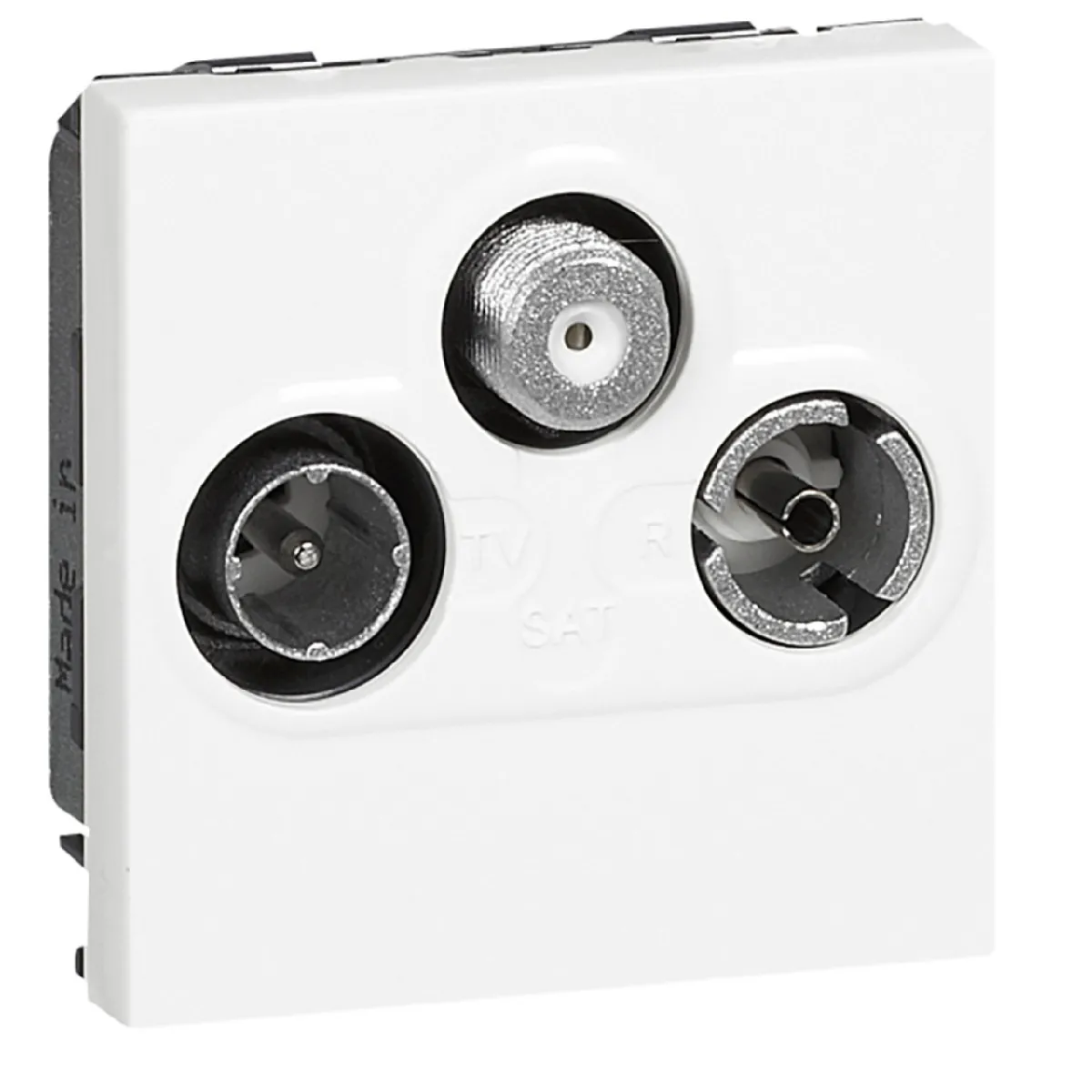 LEGRAND - Prise TV R SAT - 2 modules - Mosaic - Blanc - Image 3