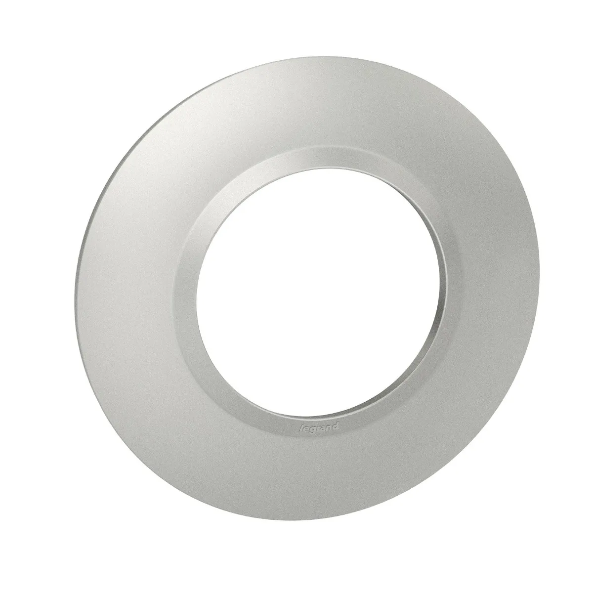 Legrand Aluminium Plaque Ronde Dooxie - 1 Poste - Effet - Image 3