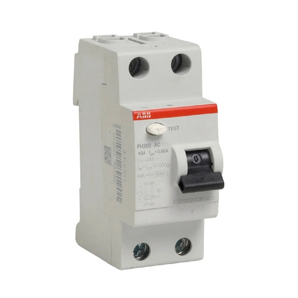 Abb Fh202 Ac Interrupteur Différentiel - 30 Ma