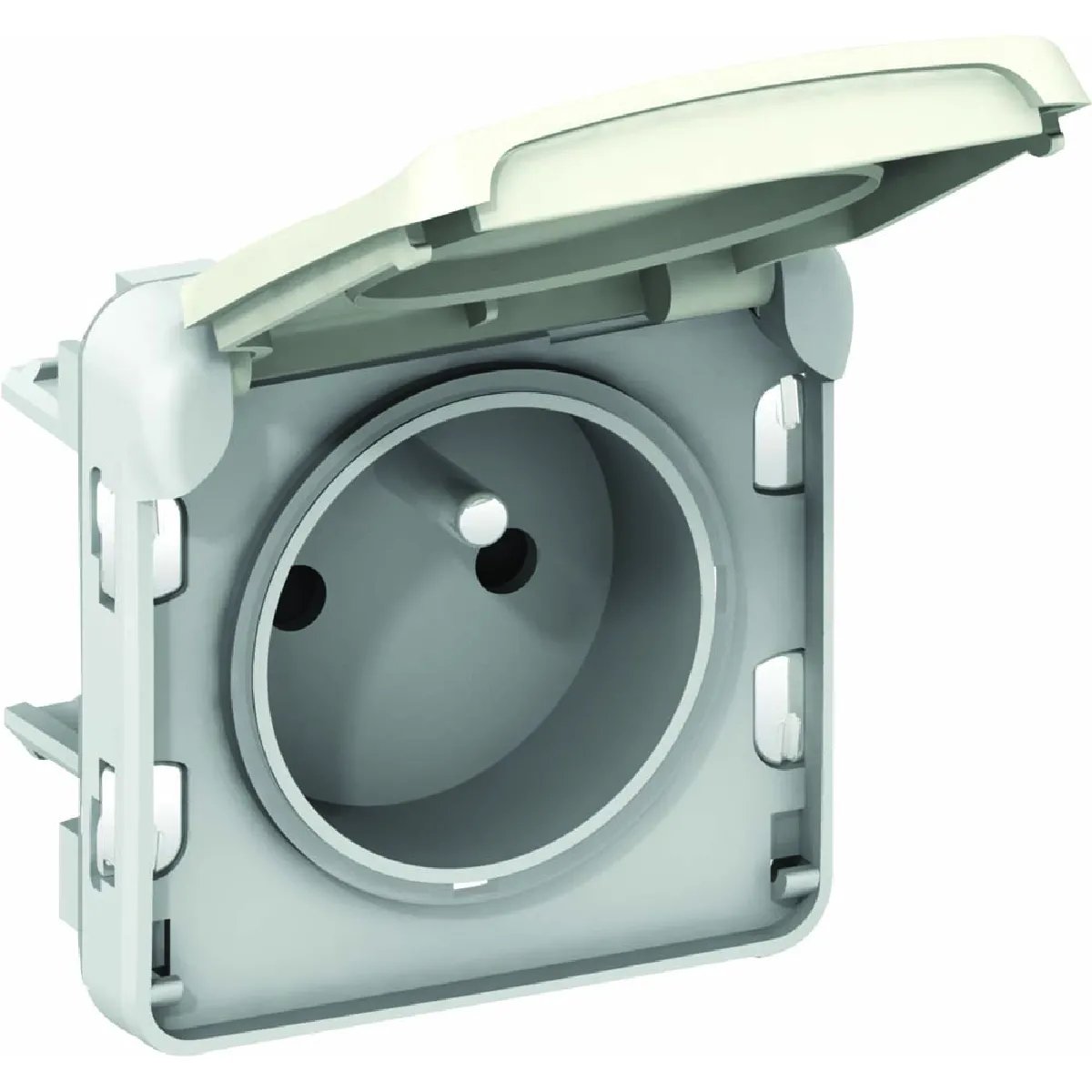 LEGRAND  - Prise de courant et volet de protection IP55 Plexo - Blanc