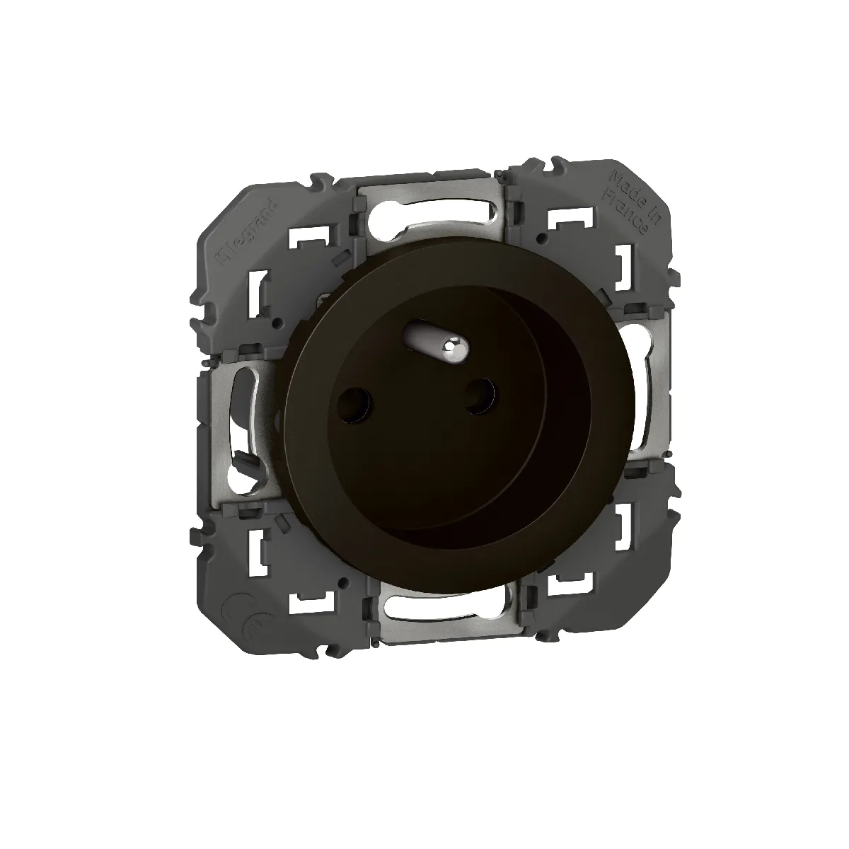 Legrand Noir Dooxie Prise 2P+T