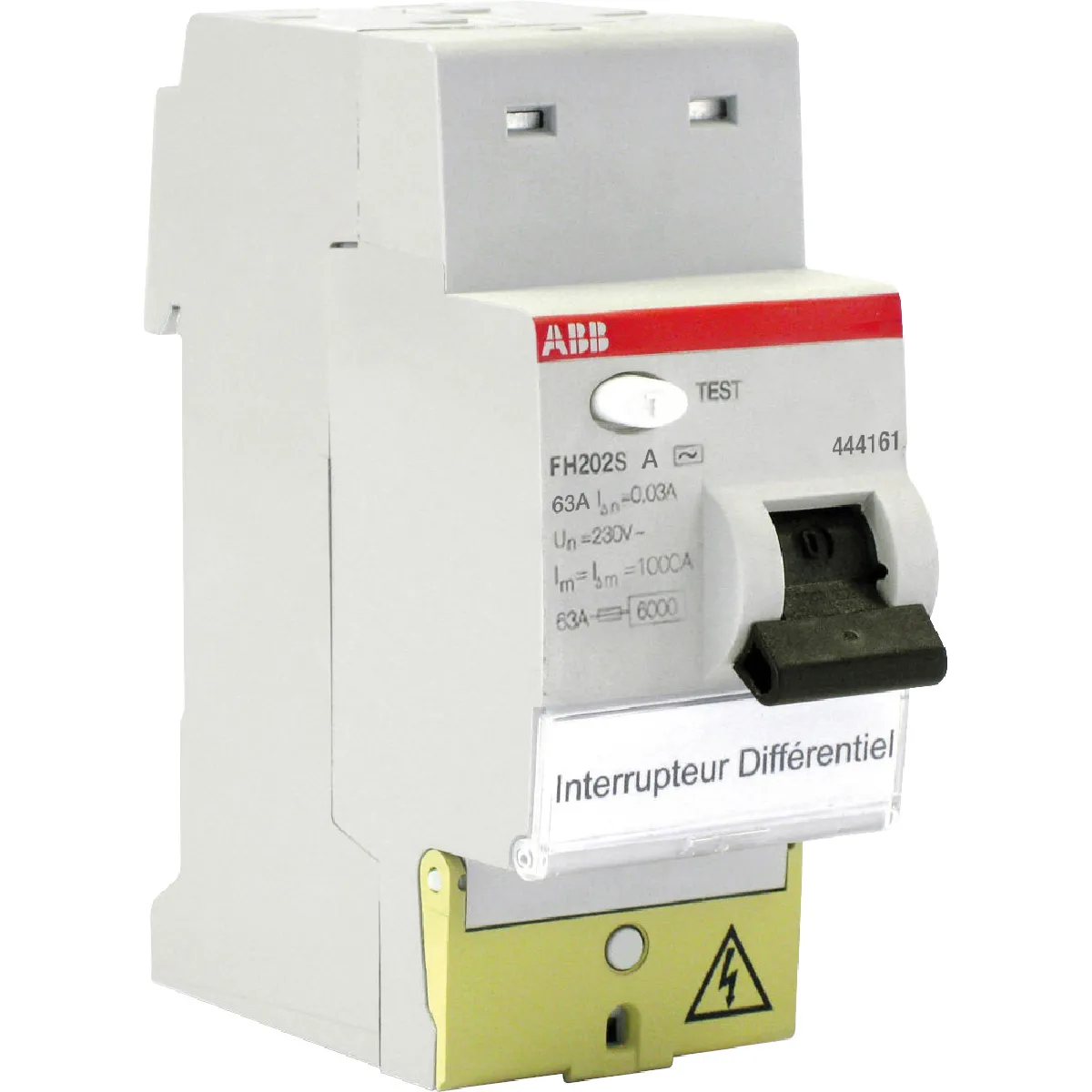 Abb Interrupteur Différentiel 63A Type A