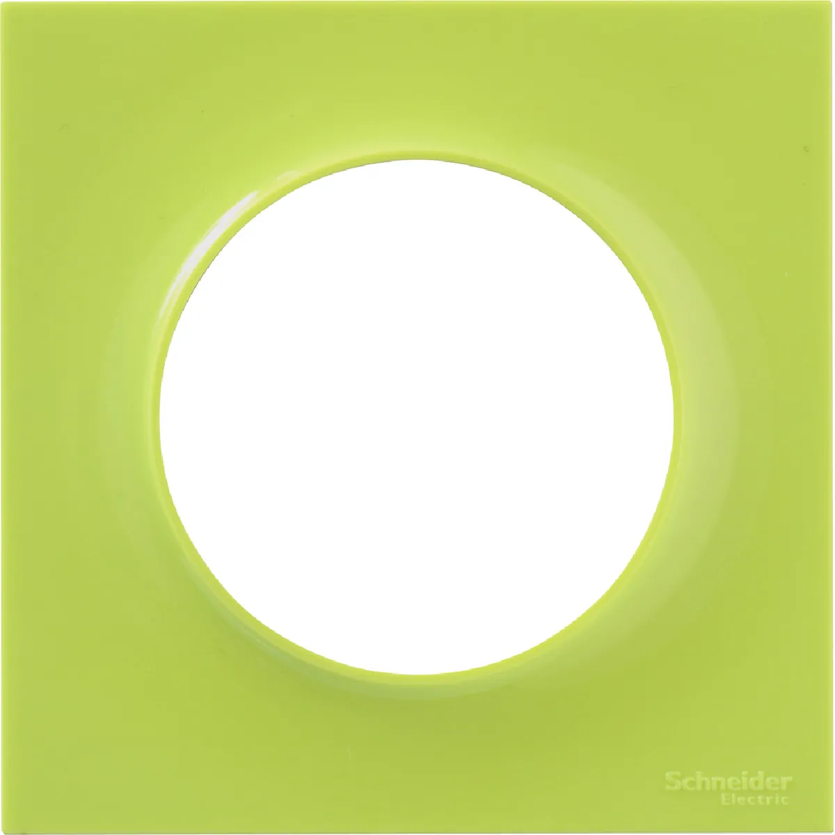 Schneider Electric Plaque de finition 1 poste Aluminium - vue 3