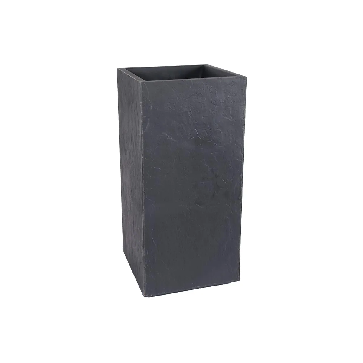 Eda Plastiques Eda Pot De Fleurs Volcania - Anthracite 31 L